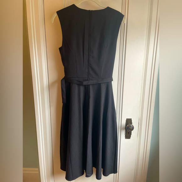 Voodoo Vixen Retro Belted Embroidery Swing Dress - Picture 2 of 10